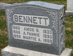 A Fannie Bennett 