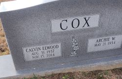 Calvin Elwood Cox 