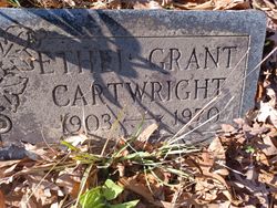 Ethel <I>Grant</I> Cartwright 