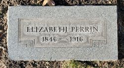 Elizabeth “Eliza” <I>Curran</I> Perrin 