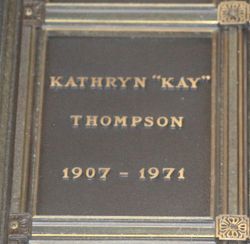 Kathryn G. “Kay” <I>Paddock</I> Thompson 