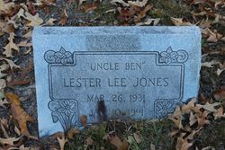 Lester Lee “Uncle Ben” Jones 