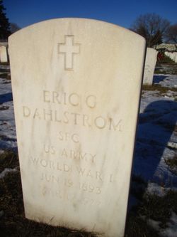 Eric Georg Adalbert Dahlstrom 