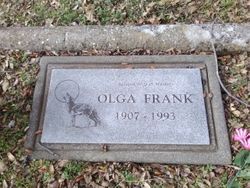Olga <I>Frank</I> Frank 