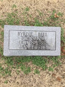  Byrdie Belle <I>McDaniel</I> Townsend 
