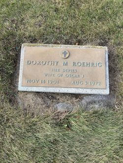 Dorothy M <I>Depies</I> Roehrig 