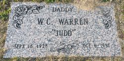 Webb Cleveland “Judd” Warren Jr.