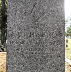 James A Barron 
