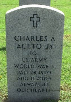 Sgt Charles Albert “Charlie Ace” Aceto 