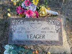 Lydia A <I>Bates</I> Yeager 