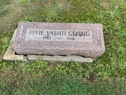Effie Vashti <I>Gray</I> Gehrig 