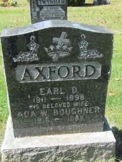 Ada Winifred <I>Boughner</I> Axford 