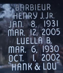 Henry J. “Hank” Barbieur Jr.
