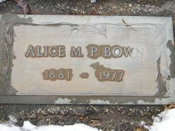 Alice Maude <I>Gee</I> Bown 