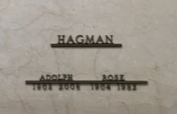Adolph Hagman 