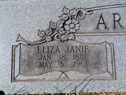 Eliza Janie <I>Lynn</I> Arnold 