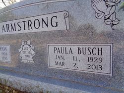 Paula <I>Busch</I> Armstrong 