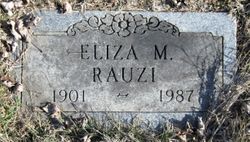 Eliza Myrtle <I>Heck</I> Rauzi 