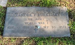 Alexander F. Burkhart Sr.