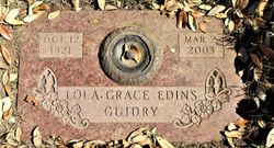 Lola Grace <I>Mayfield</I> Edins Guidry 