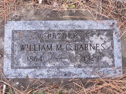 William Mathew Greene Barnes 