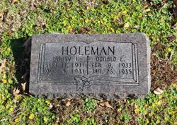 Donald E. Holeman 