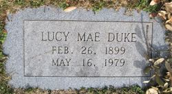 Lucy Mae <I>Priebe</I> Duke 