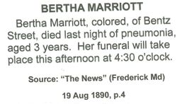 Bertha Marriott 