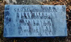 Sarah Roberson Allsbrook 
