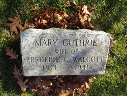 Mary Hussey <I>Guthrie</I> Walcott 