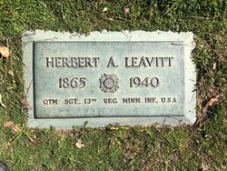 Herbert Arthur Leavitt 