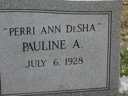 Pauline Ann “Perri” <I>DeSha</I> Reid 