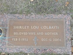 Shirley Lou <I>Brown</I> Colbath 