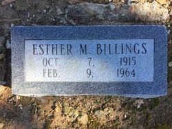 Esther M. Billings 