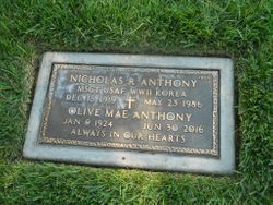 Nicholas R Anthony 
