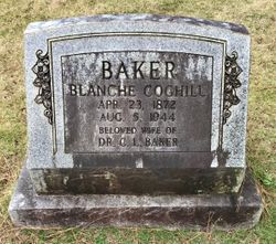 Blanche <I>Coghill</I> Baker 