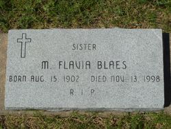 Sr M. Flavia Blaes 