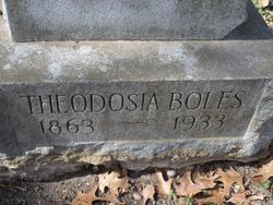Theodosia <I>Thompson</I> Boles 