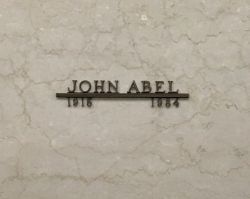 John L Abel 