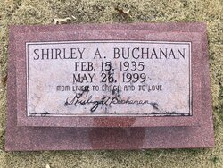 Shirley A <I>Thompson</I> Buchanan 