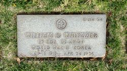 William O. Whitaker 