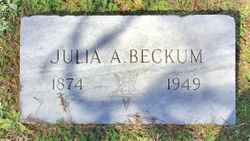 Julia A. <I>Lucky</I> Beckum 