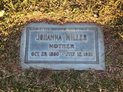 Johanna <I>Seifert</I> Miller 