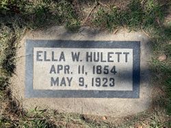 Ella W Hulett 