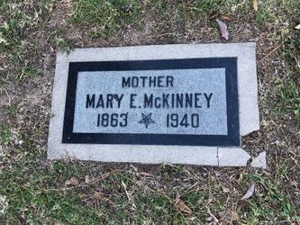 Mary Elizabeth <I>Hill</I> McKinney 