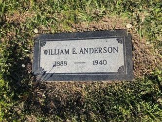William Earnest Anderson 