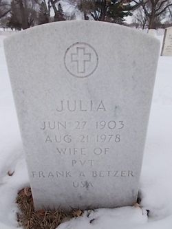 Julia <I>Kasparek</I> Betzer 