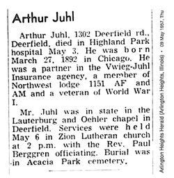Arthur E. Juhl 