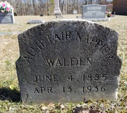 Allie Fair <I>Napier</I> Walden 
