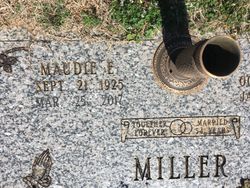 Maudie Eliese <I>Wofford</I> Miller 